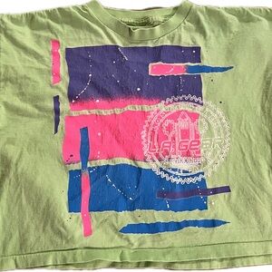 Vintage L.A. Gear crop top tee